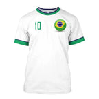 Brazil 2026 Oversized Football Tee