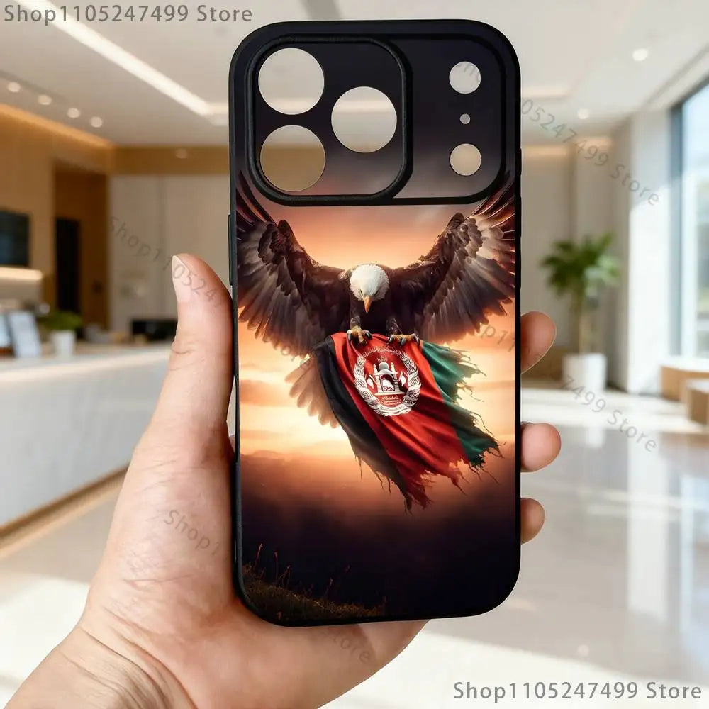 Flag of Afghanistan Phone Case For iPhones