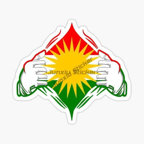 Kurdistan Flag Car Stickers