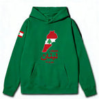 Lebanon Map Hoodie