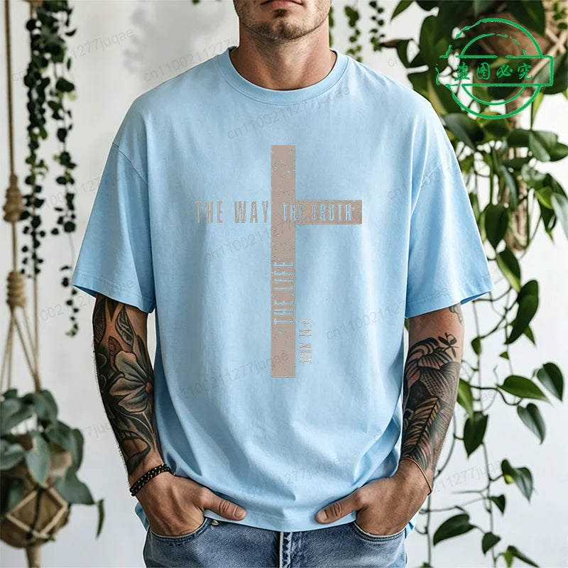 Men Jesus Is King Graphic T-Shirt