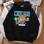 Chicago Basketball Team 76 All Around The World Hoody