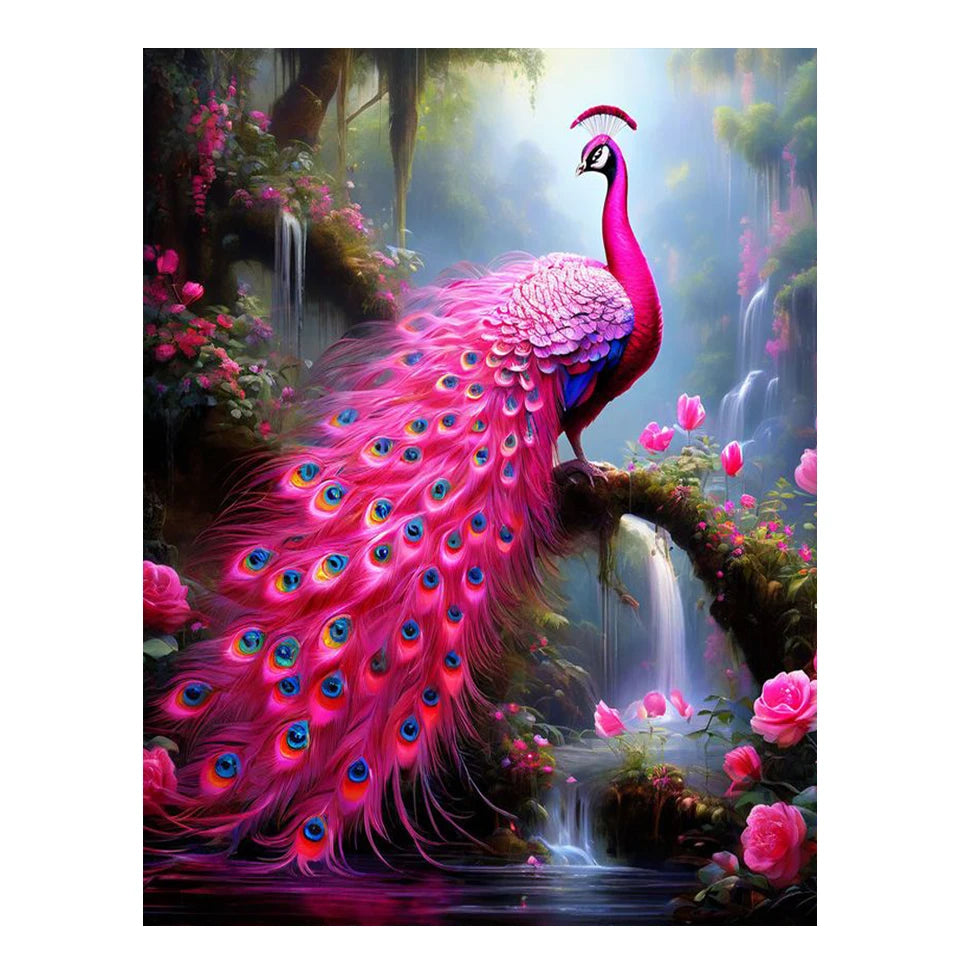 Fantasy Peacock Diamond Kit