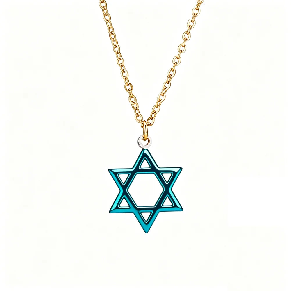 Simple Star of David Necklace