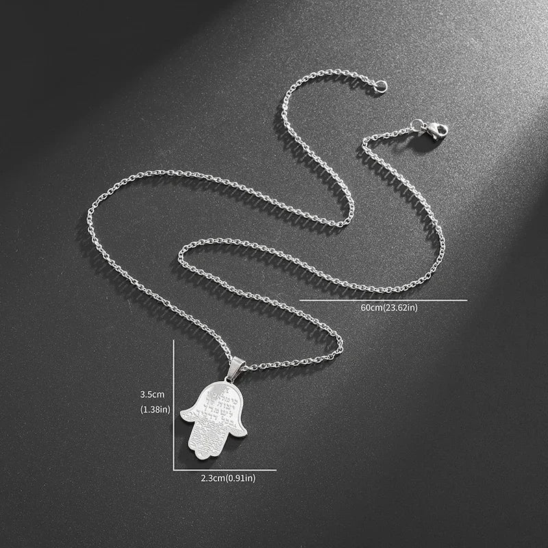 Hamsa Hand Pendant