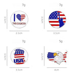American Flag Enamel Pin Brooch