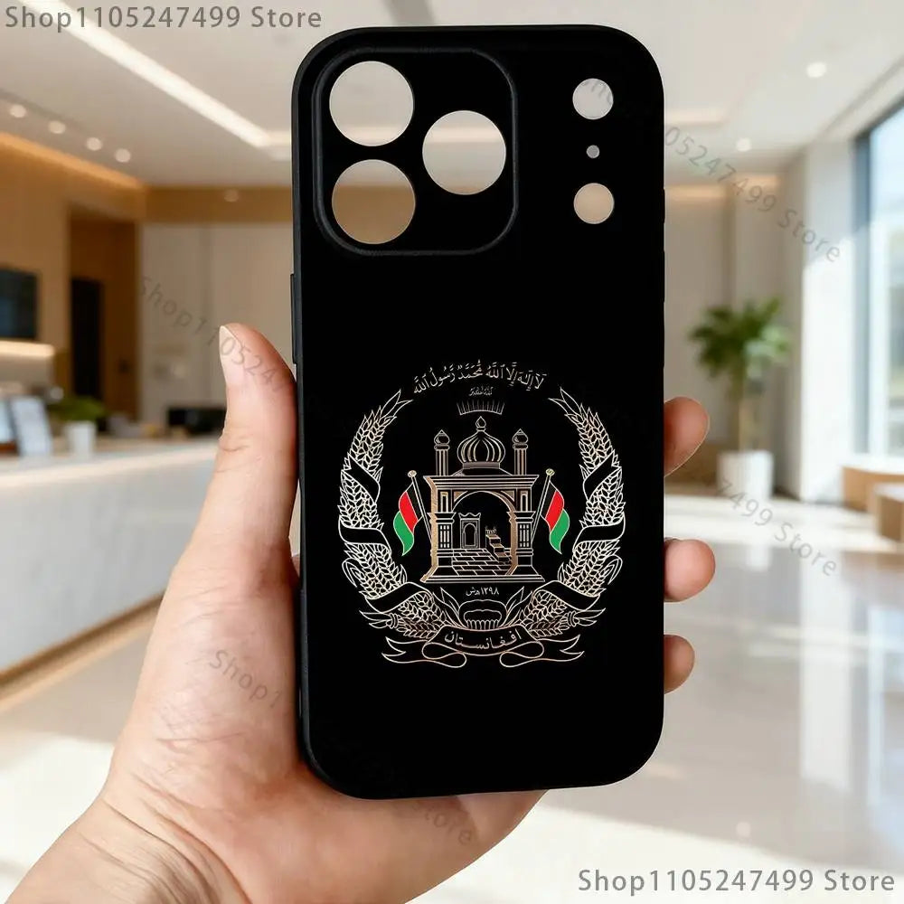 Flag of Afghanistan Phone Case For iPhones