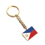 Stainless Steel Philippines Map Keychain
