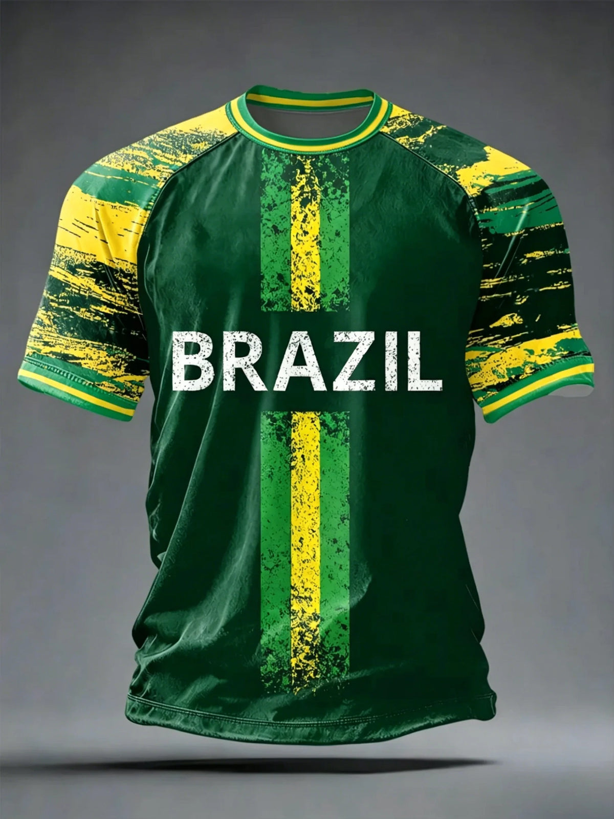 Brazil Football Jersey Short Sleeve