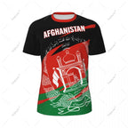 Afghanistan Flag Men Sports T-shirt