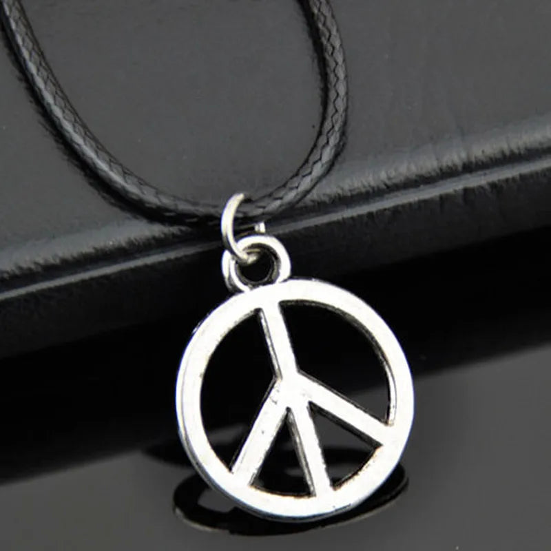 Anti-war Charms Peace sign -International Day of Peace
