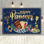 Happy Rosh Hashanah Backdrop Jewish New Year