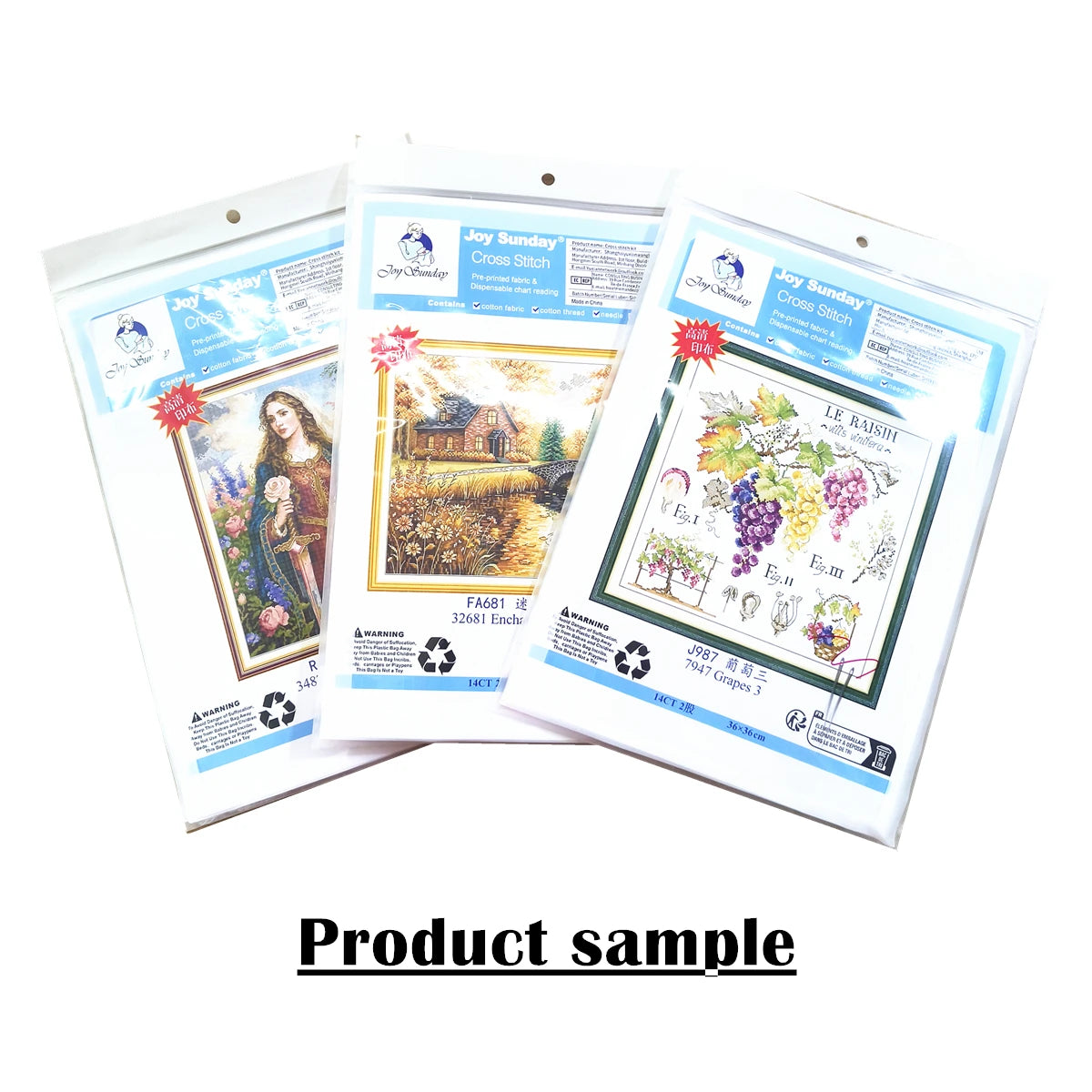 Beautiful peacock cross stitch kit