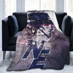 New England Patriots Throw Blanket