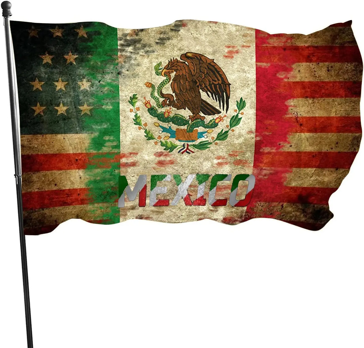 Mexico-US Friendship Flag