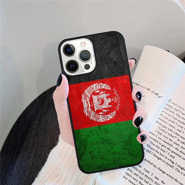 Afghanistan Flag Mobile Phone Cases Cover For iPhones