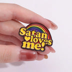 Rainbow Quotative Enamel Pin