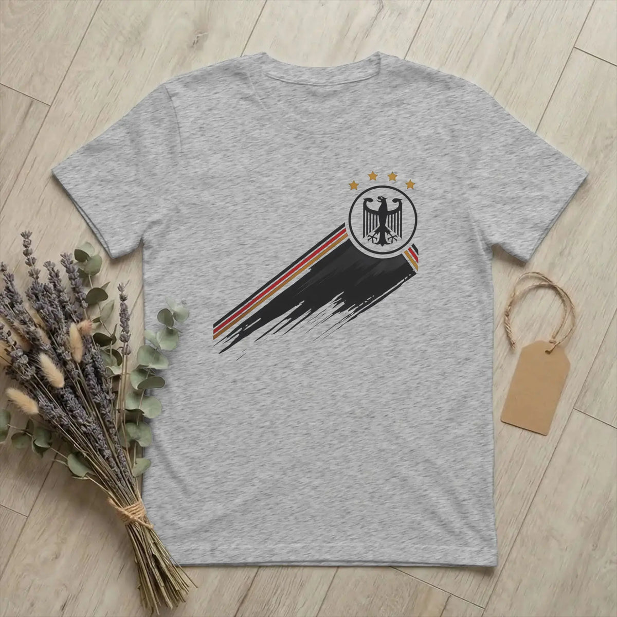 Funny Deutschland Germany Football Player T-Shirt