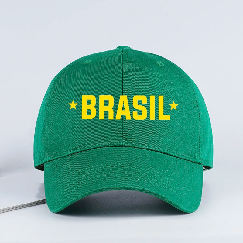 Brazil Flag Baseball Cap Men