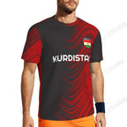 Kurdistan Flag 3D Printed T Shirt
