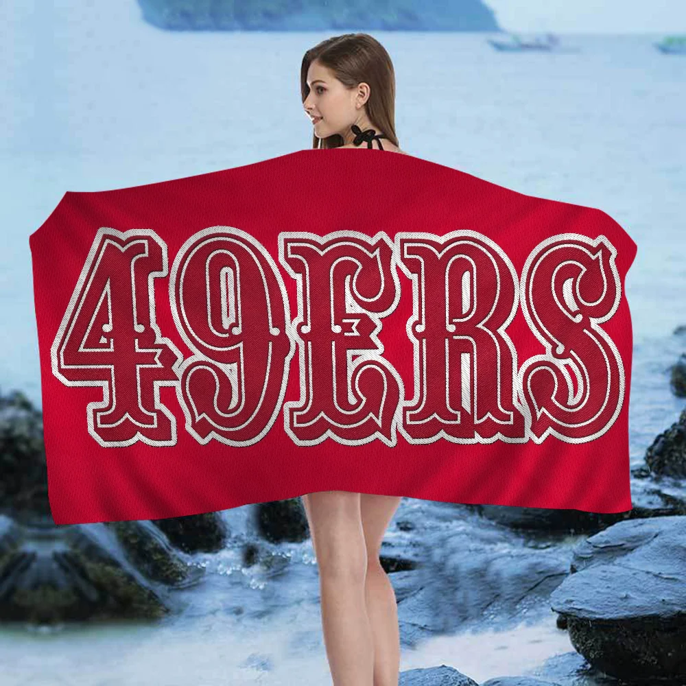 San Francisco 49er Team Big Microfiber Beach Towels