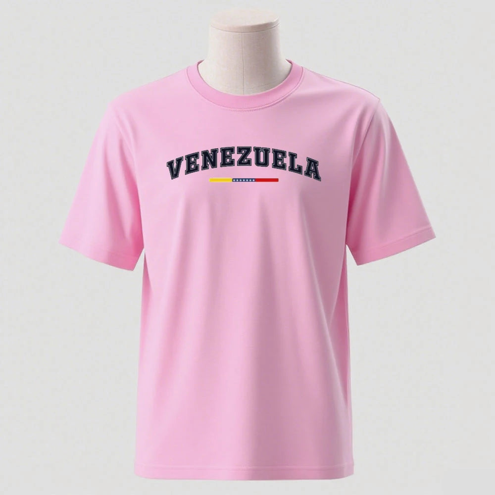 Venezuela Tshirt Classic College Style Venezuelan Flag