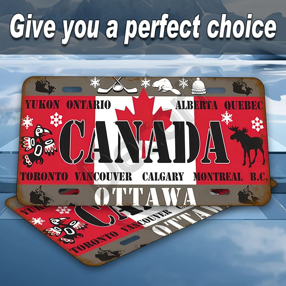 Canada License Plate