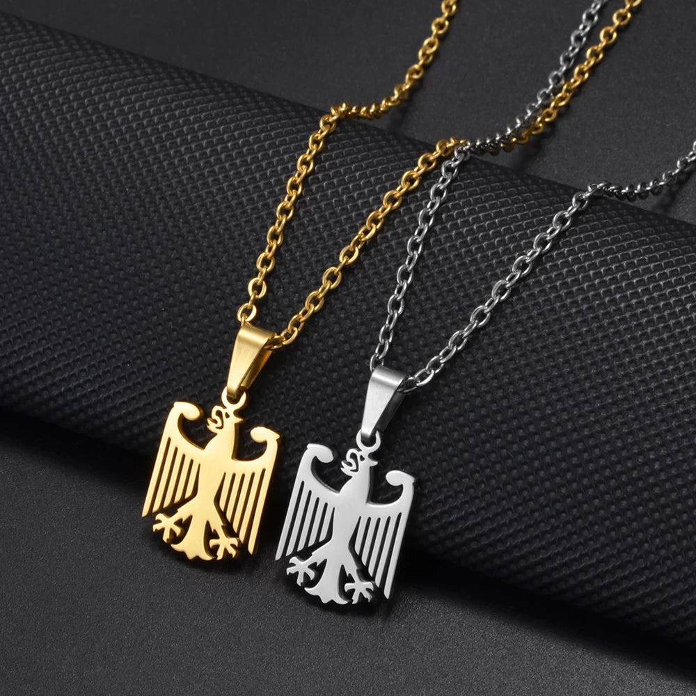 Anniyo German Eagle Pendant Necklaces