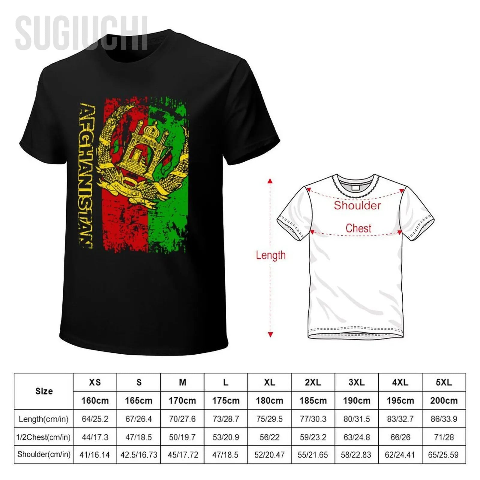 Men AFGHAN FLAG تيشيرت علم أفغانستان العتيق تيشيرتات بياقة دائرية للنساء والفتيان 100% قطن تيشيرت قصير للجنسين لجميع المواسم