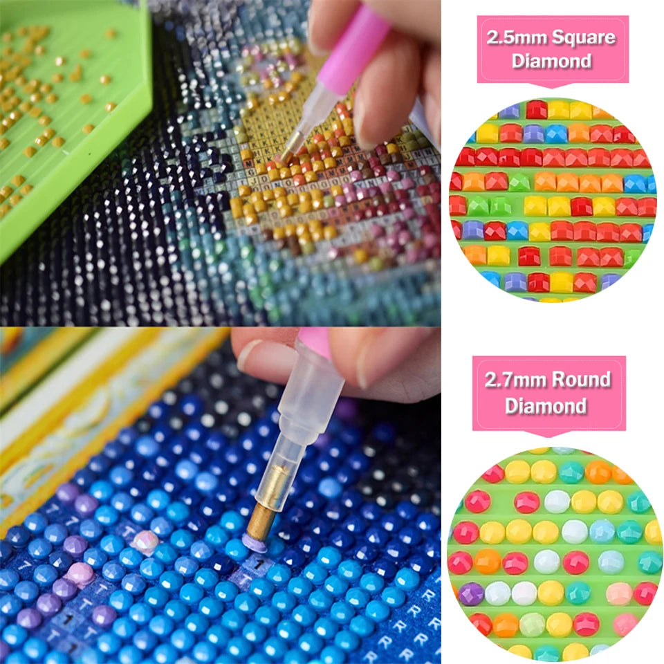 Peacock Diamond Art Kit