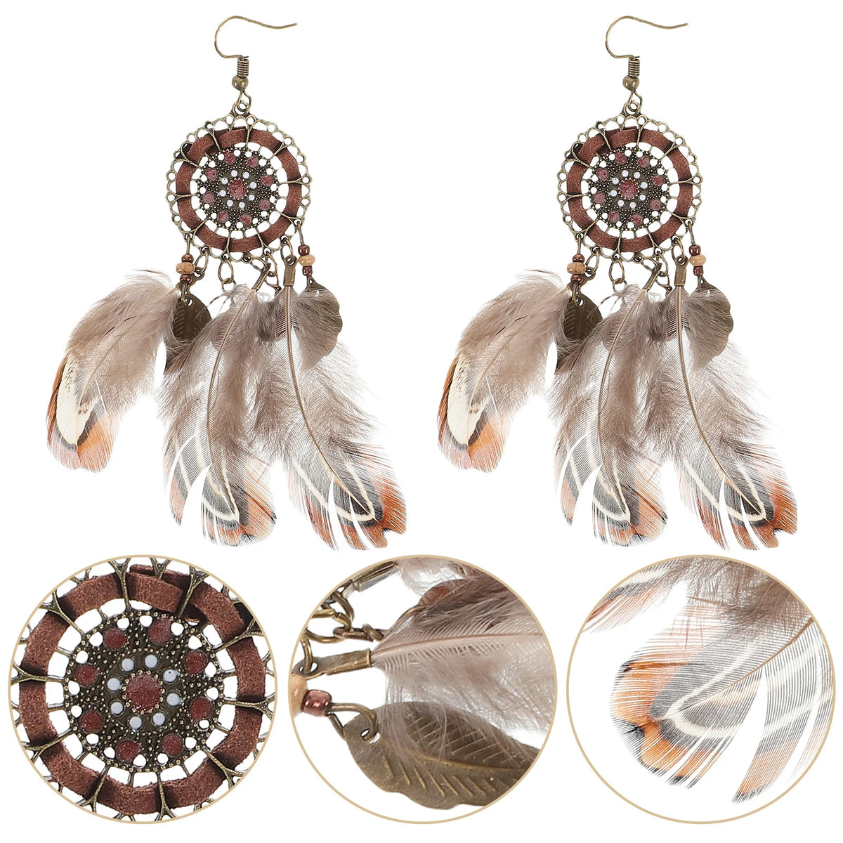 Boho Earrings Souvenir Native Earrings