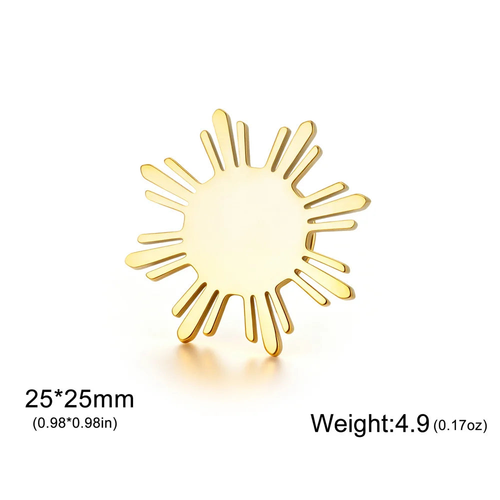 Sun Symbol Brooch
