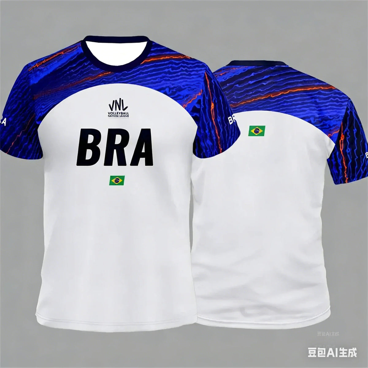 Brazil Volleyball Jersey Unisex Tee