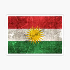 Kurdistan National Emblem Sticker