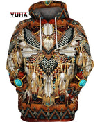 Indian Style Jacket 3D Sweatshirt