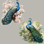 Peacock Iron-On Patches