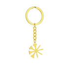 Yazidi Lalish Peacock Keychain