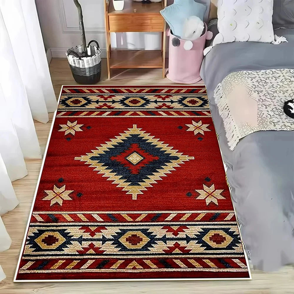 Southwestern Tribal Area Rug Native American Design