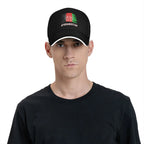 Afghanistan Flag Charcoal Baseball Cap