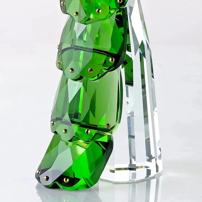 Crystal Peacock Sculpture Ornament