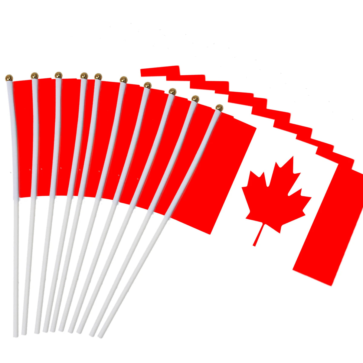Mini Canada Hand Held Flags