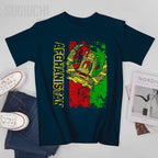 Men AFGHAN FLAG تيشيرت علم أفغانستان العتيق تيشيرتات بياقة دائرية للنساء والفتيان 100% قطن تيشيرت قصير للجنسين لجميع المواسم