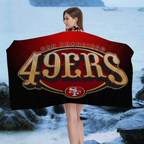 San Francisco 49er Team Big Microfiber Beach Towels