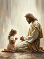 Jesus With Woman Christian Posters Savior