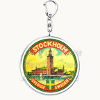US Travel Keychain