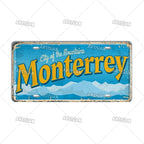 Artisian MEXICO License Plate