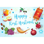 Happy Rosh Hashanah Photography Background Backdrop