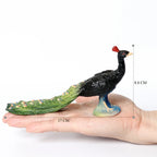 Plastic Farm Life Peacock Toy Figure