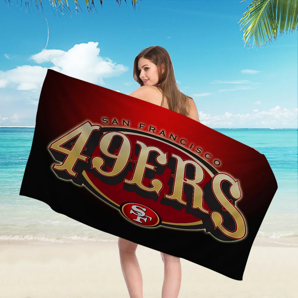 San Francisco 49er Team Big Microfiber Beach Towels