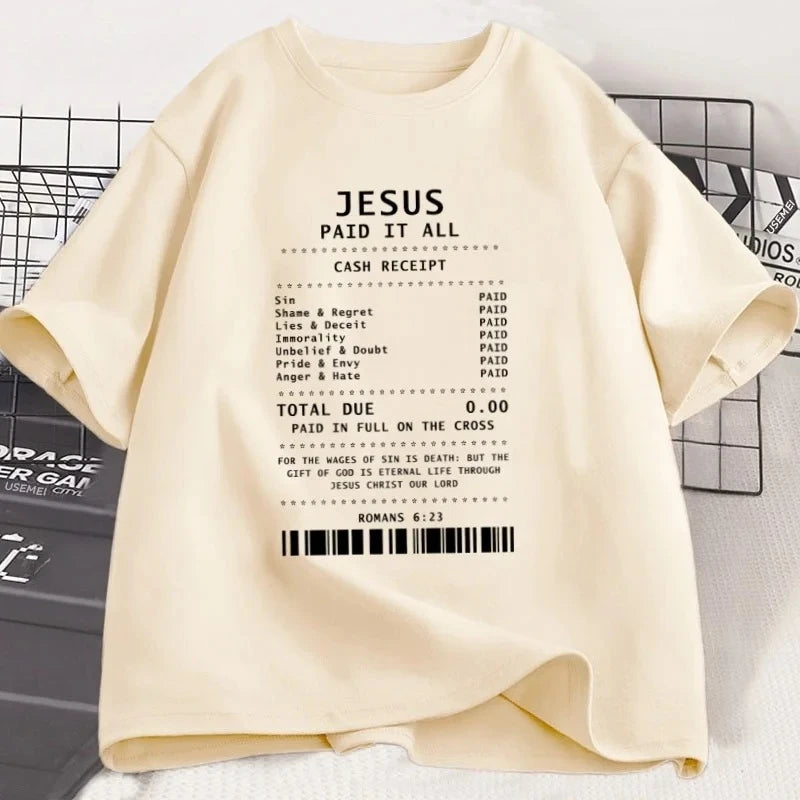 Jesus Paid It All T Shirt